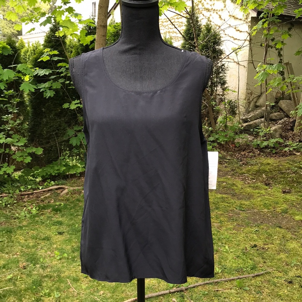 LEILEI pure silk top